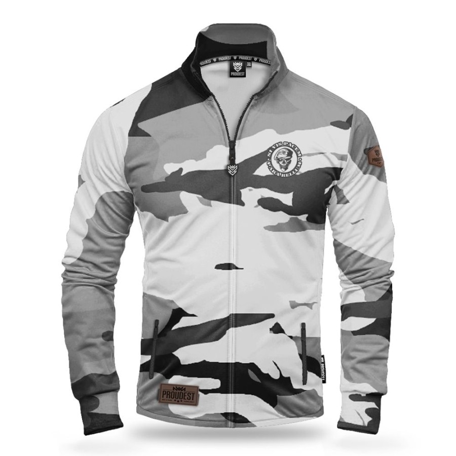 Mezczyzna Proudest | Bluza Rozpinana Ze Stojka N16 Camo Snow