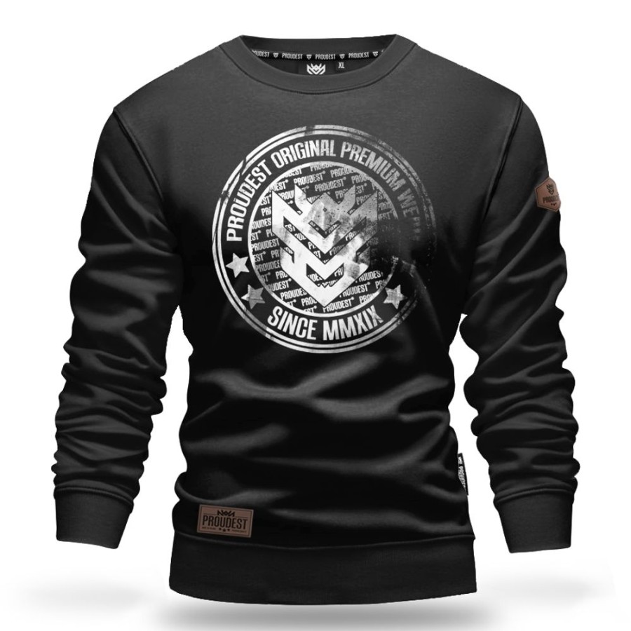 Mezczyzna Proudest | Bluza Klasyczna Original Black