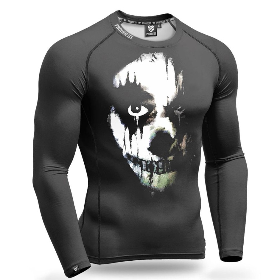 Mezczyzna Proudest | Rashguard Dlugi Rekaw Creepy Face