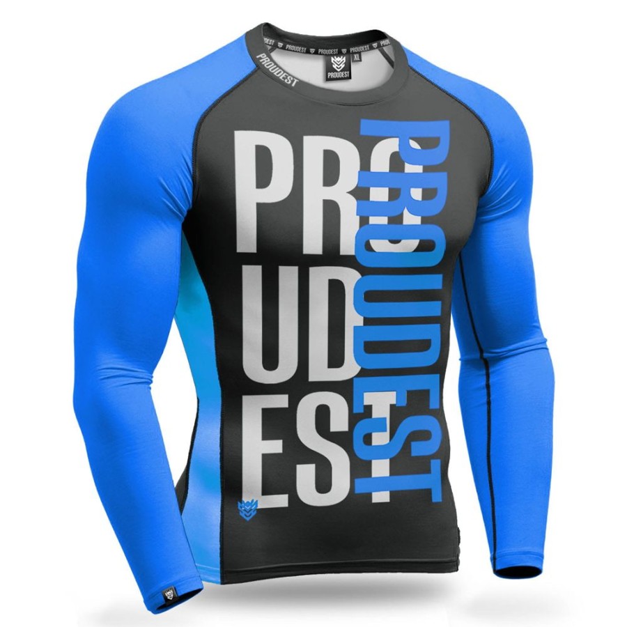 Mezczyzna Proudest | Rashguard Dlugi Rekaw Big Blue