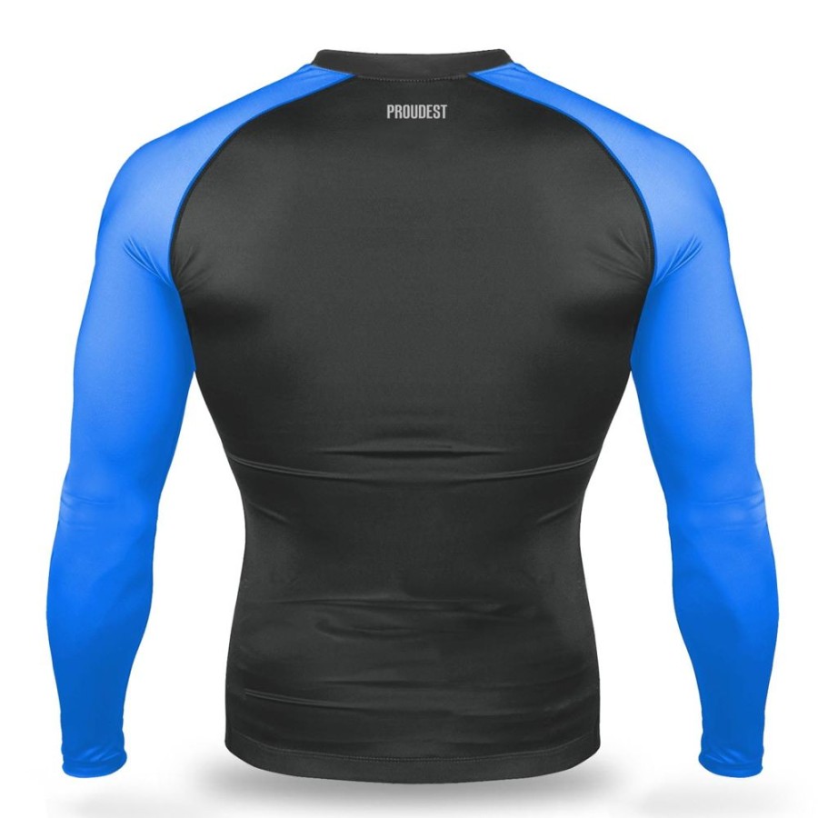 Mezczyzna Proudest | Rashguard Dlugi Rekaw Big Blue