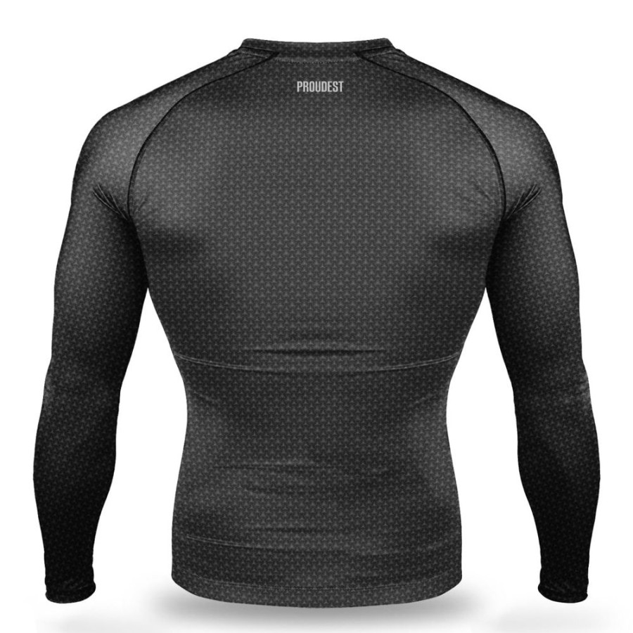 Mezczyzna Proudest | Rashguard Dlugi Rekaw Hero Black