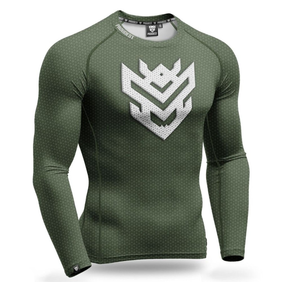 Mezczyzna Proudest | Rashguard Dlugi Rekaw Hero Military