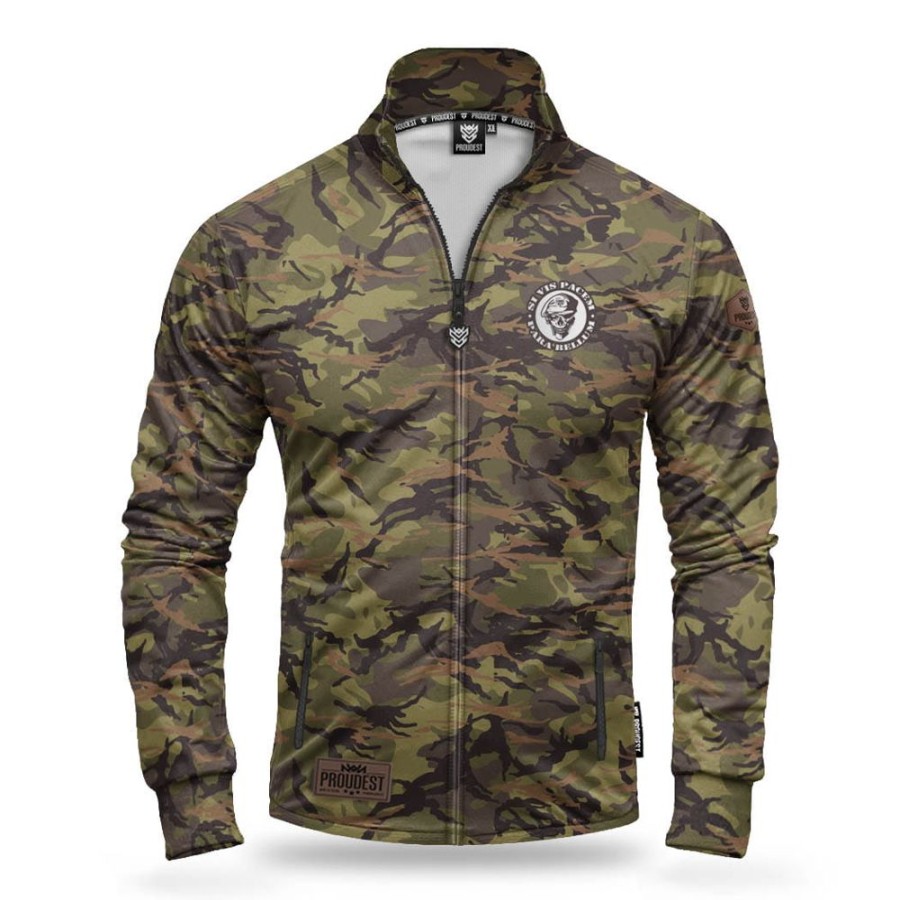 Mezczyzna Proudest | Bluza Rozpinana Ze Stojka N15 Camo Brown