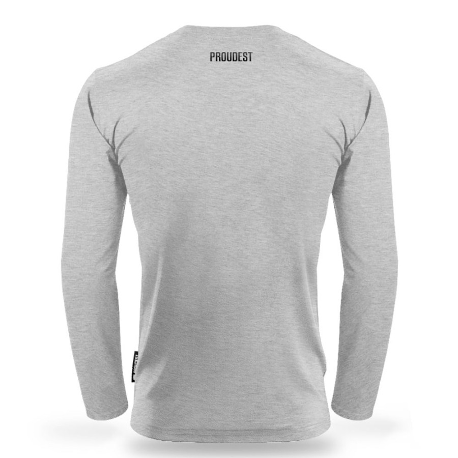 Mezczyzna Proudest | Longsleeve Deep Forest Deer Gray