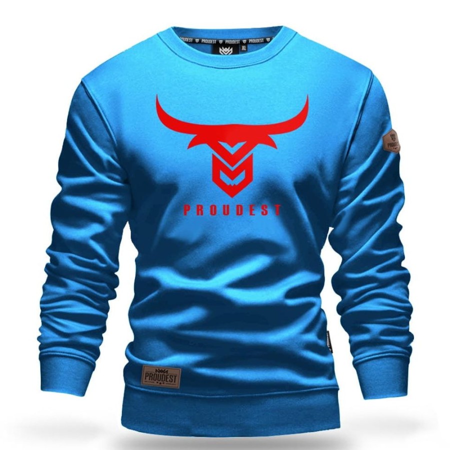 Mezczyzna Proudest | Bluza Klasyczna Bull Blue