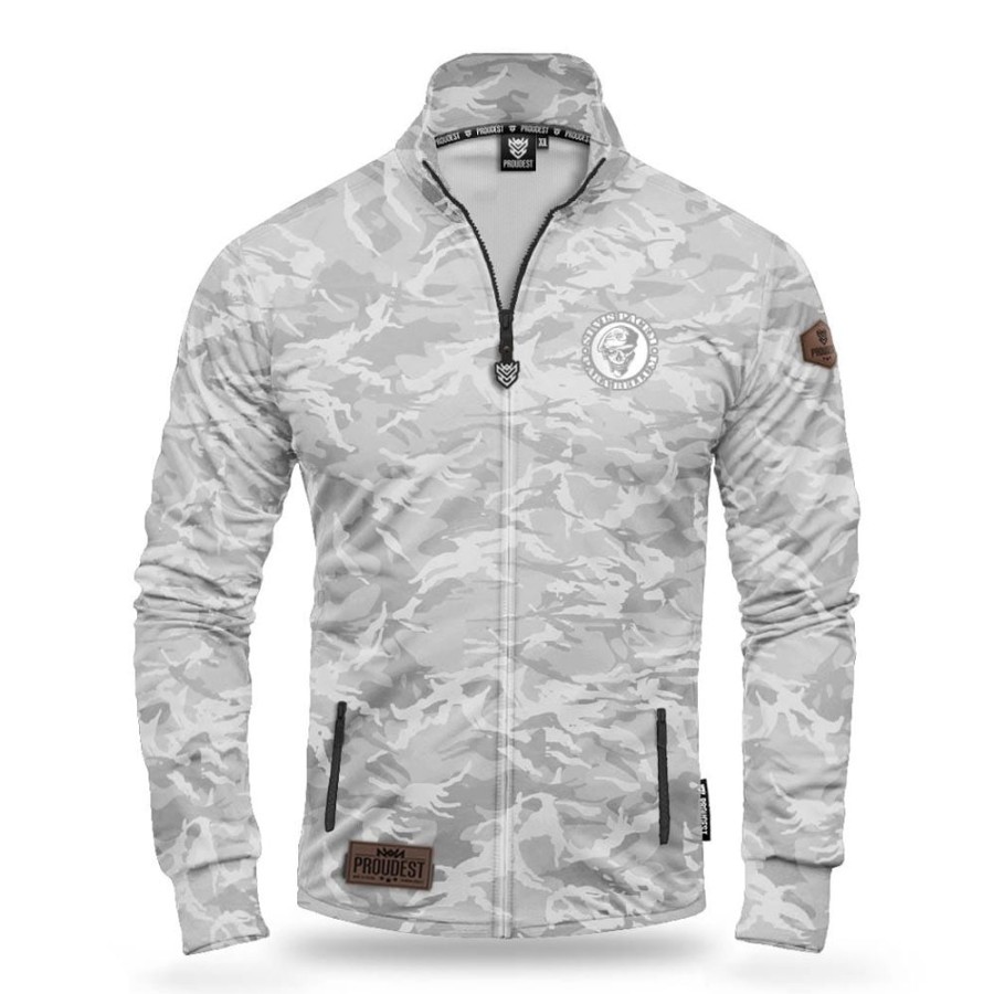 Mezczyzna Proudest | Bluza Rozpinana Ze Stojka N15 Camo Snow