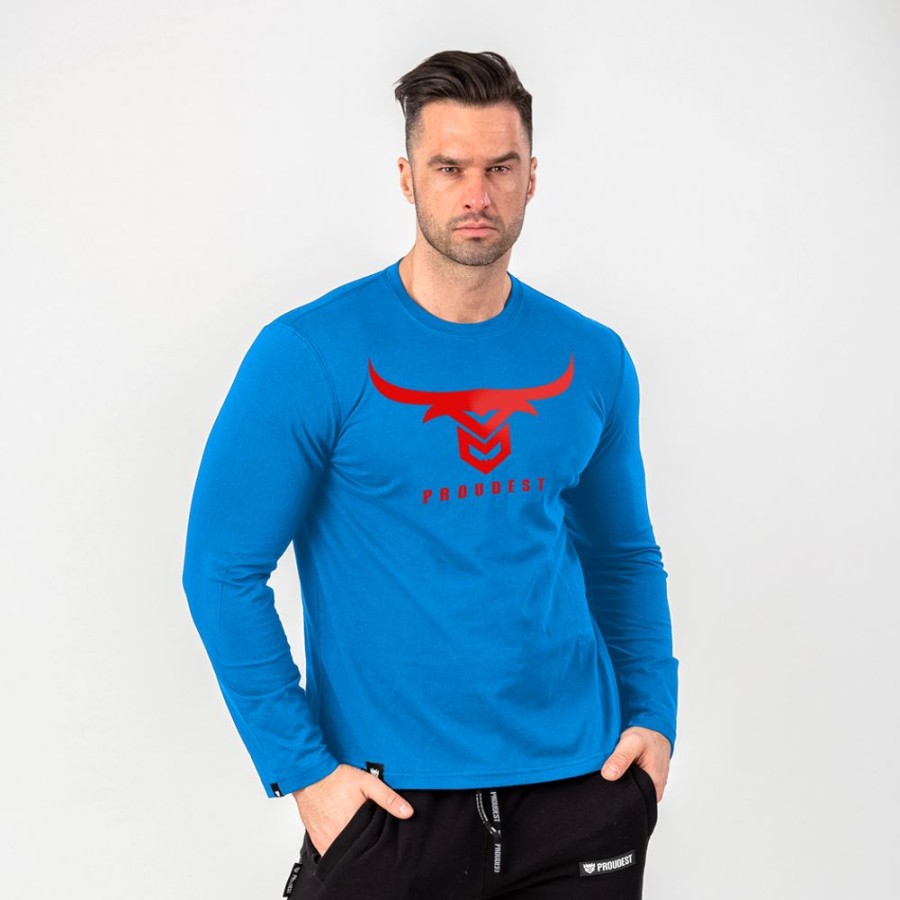 Mezczyzna Proudest | Longsleeve Bull Blue