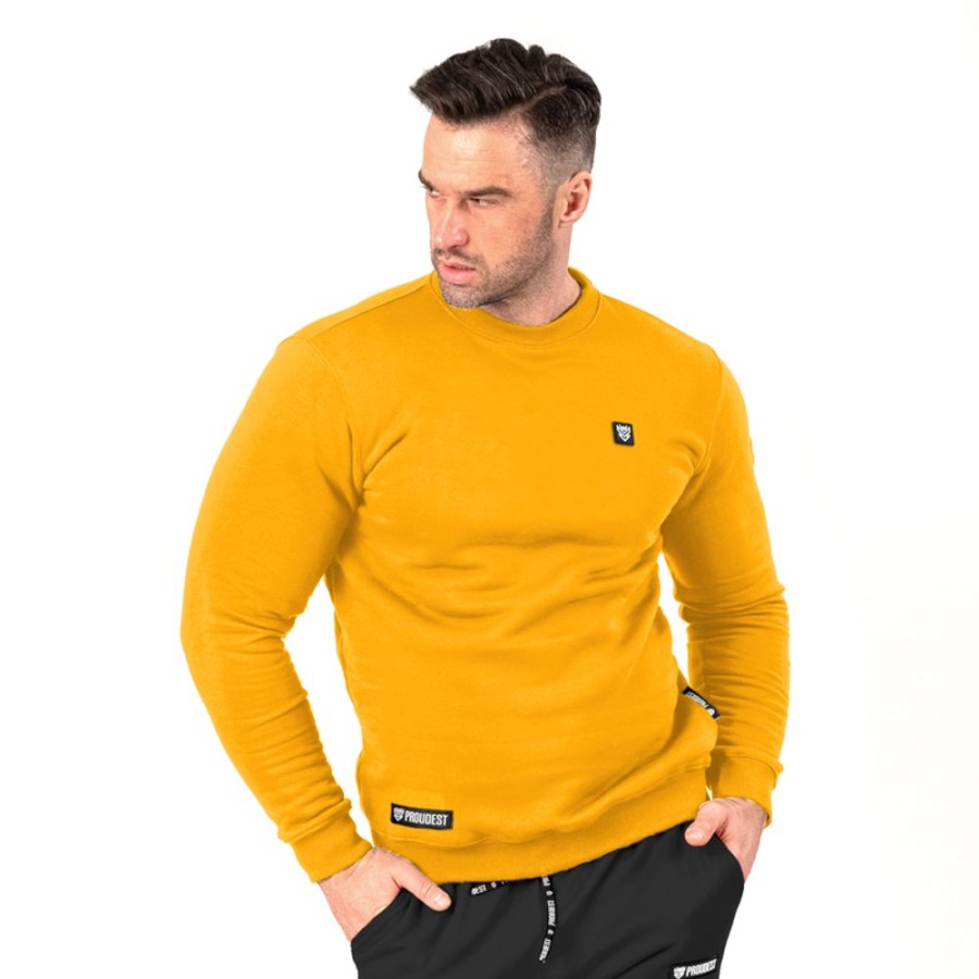 Mezczyzna Proudest | Bluza Klasyczna Yellow Pro