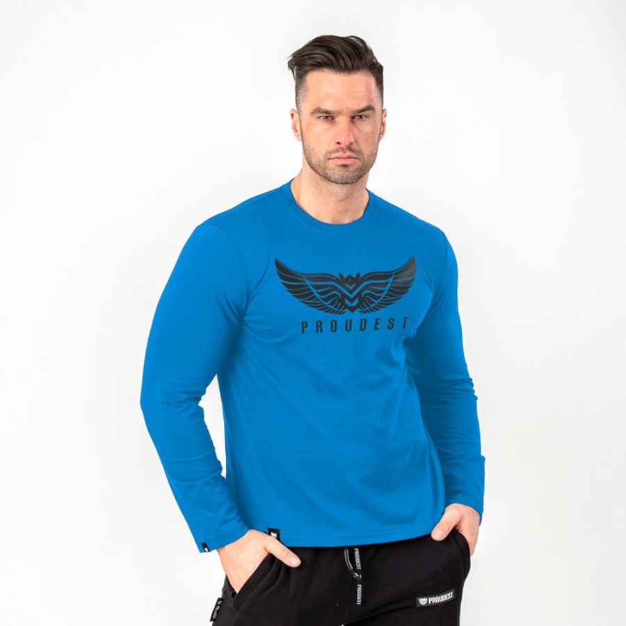 Mezczyzna Proudest | Longsleeve Wings Blue