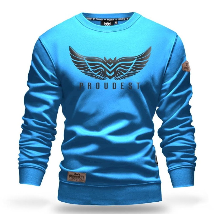 Mezczyzna Proudest | Bluza Klasyczna Wings Blue