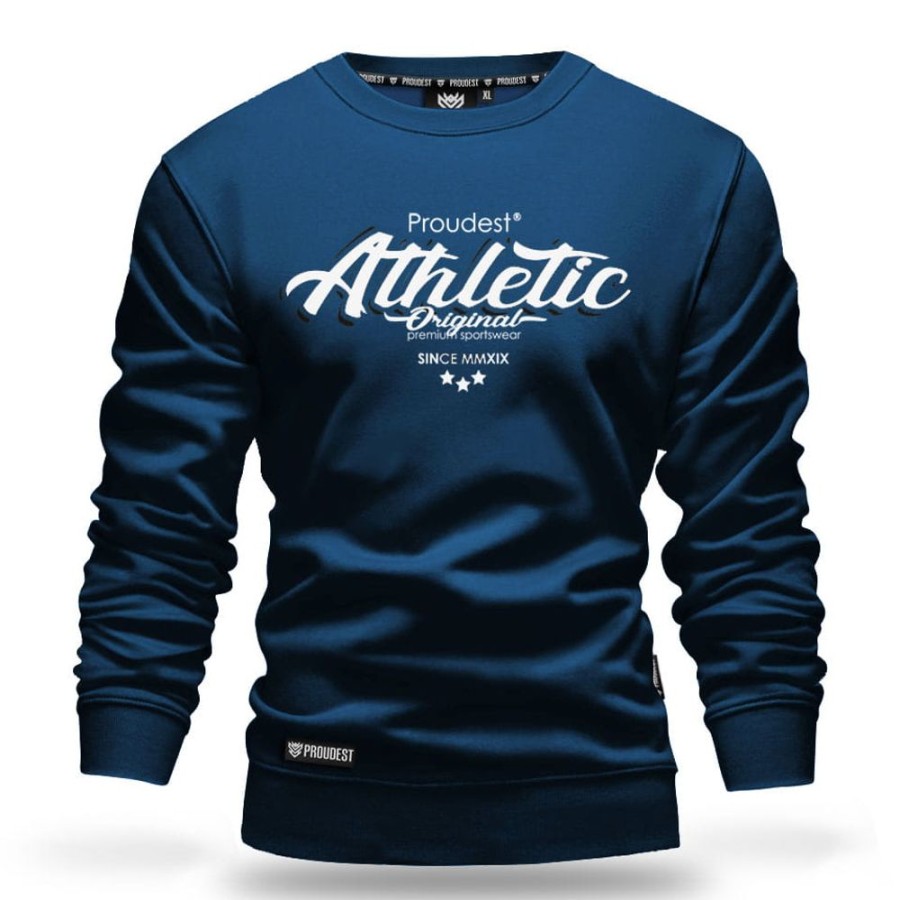 Mezczyzna Proudest | Bluza Klasyczna Athletics Dark Blue