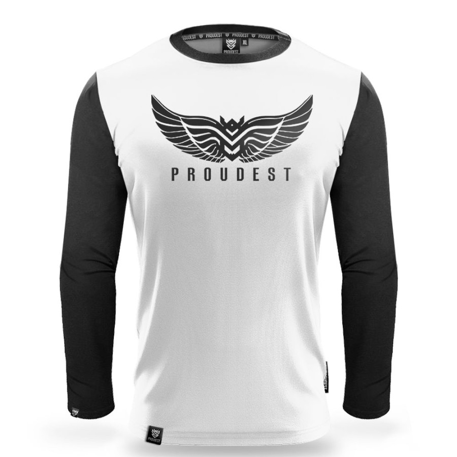 Mezczyzna Proudest | Longsleeve Wings Black & White