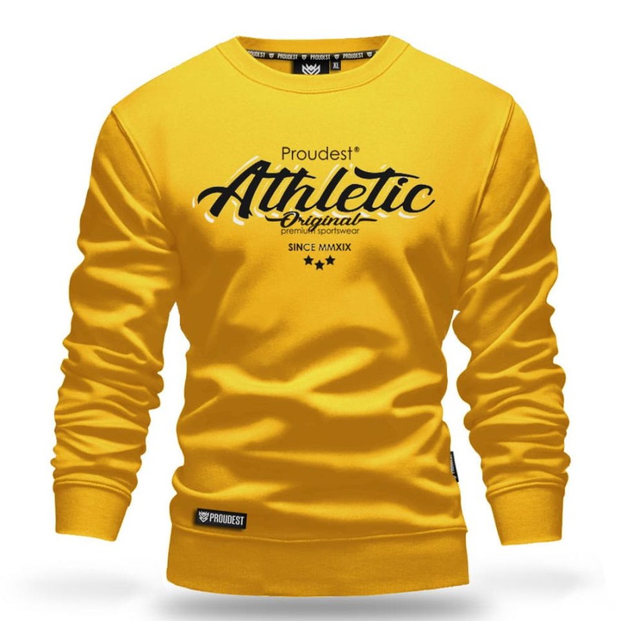 Mezczyzna Proudest | Bluza Klasyczna Athletics Yellow