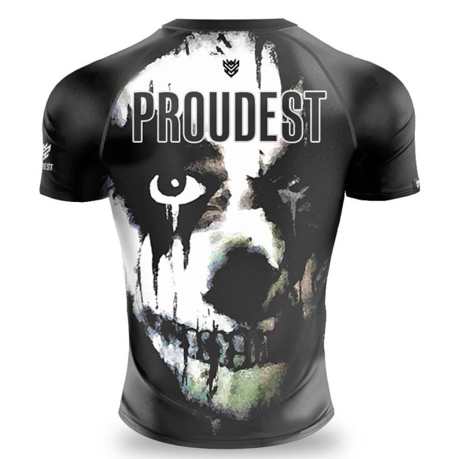 Mezczyzna Proudest | Rashguard Krotki Creepy Face