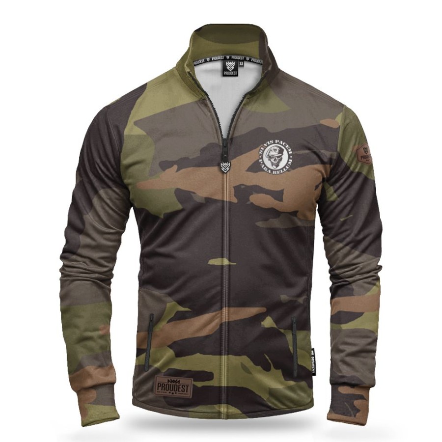 Mezczyzna Proudest | Bluza Rozpinana Ze Stojka N16 Camo Brown