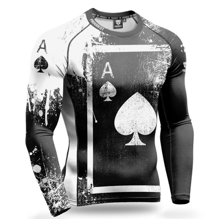 Mezczyzna Proudest | Rashguard Dlugi Rekaw As-Art Black