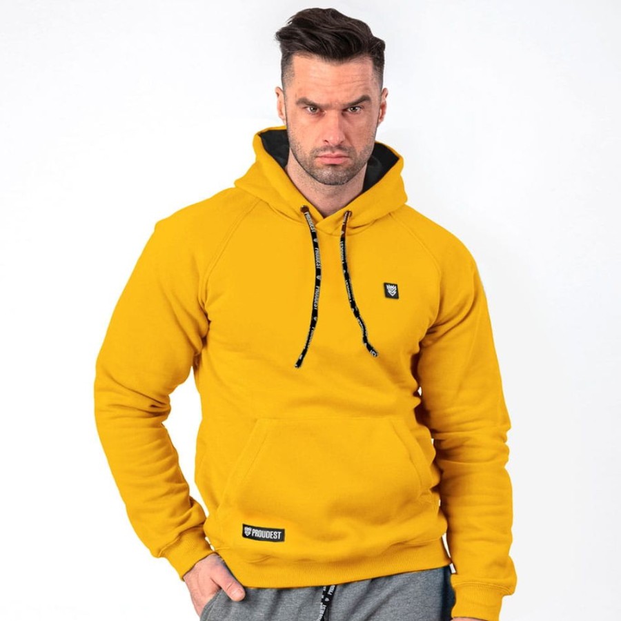 Mezczyzna Proudest | Bluza Kangurka Yellow Pro